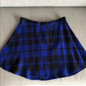Reformation Plaid Skirt
